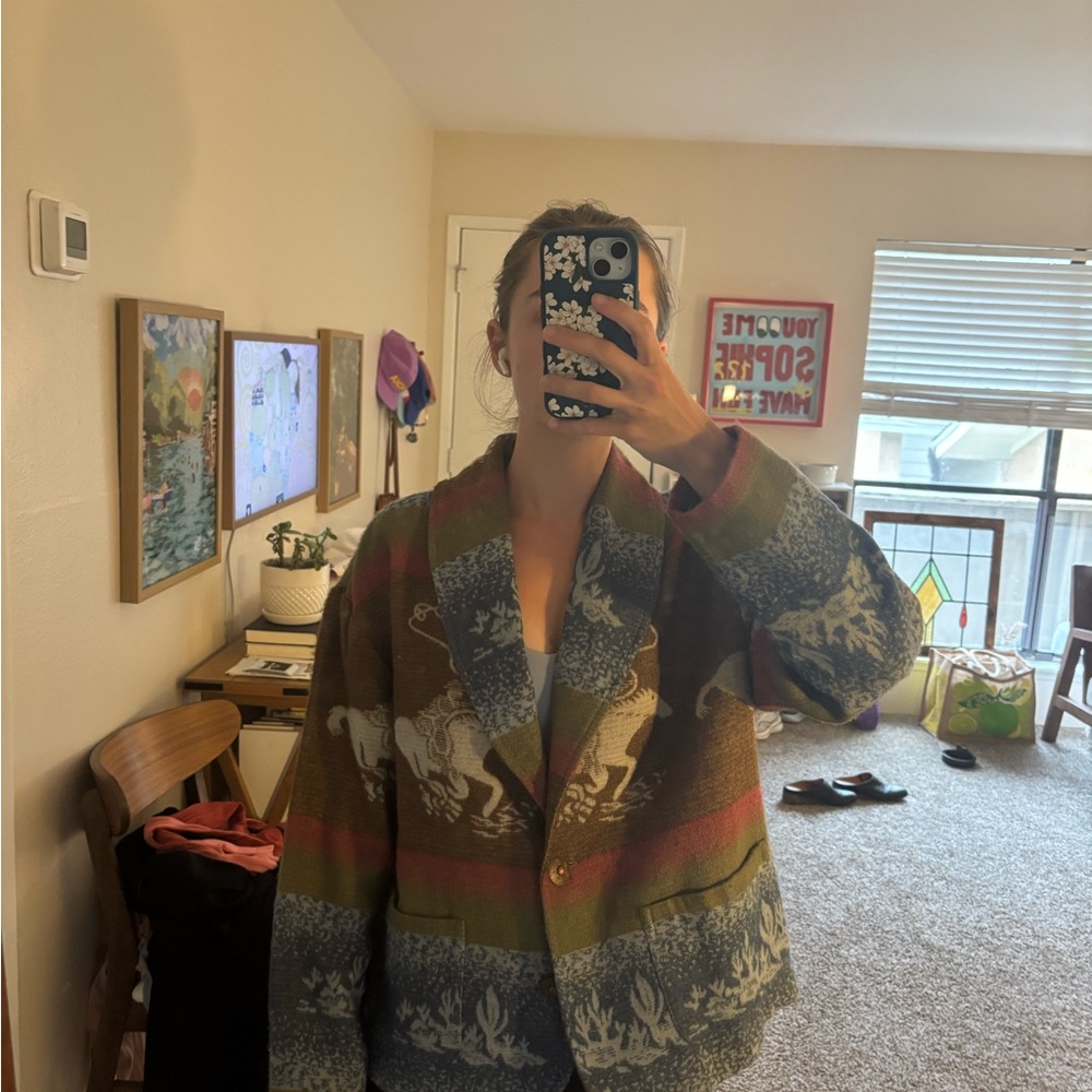 Western Patterned Jacket